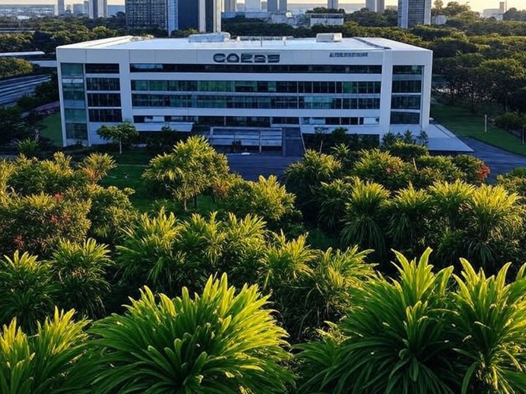 Edifício da Caesb em Brasília, representando divulgação de resultados de concurso público.