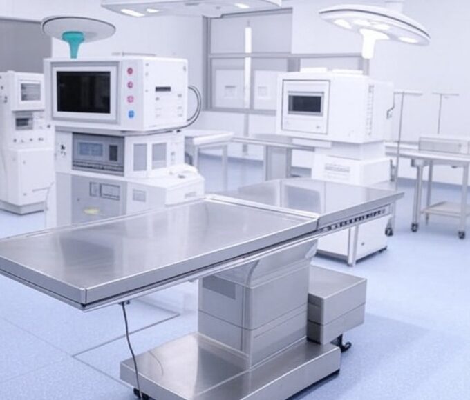 Aparelhos de anestesia modernos em sala de cirurgia do Hospital de Base do DF, valorizados em R$ 1,2 milhão para modernização de cirurgias.