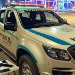 Viaturas policiais na Rodoviária do Plano Piloto com celulares furtados durante Carnaval no DF.