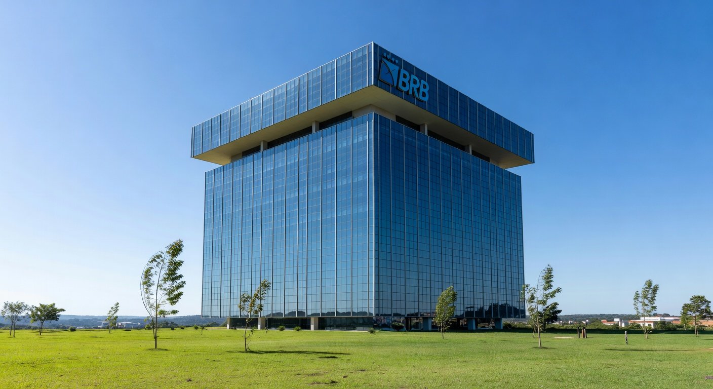 Edifício do BRB em Brasília, representando recurso contra liminar que suspende capitalização.