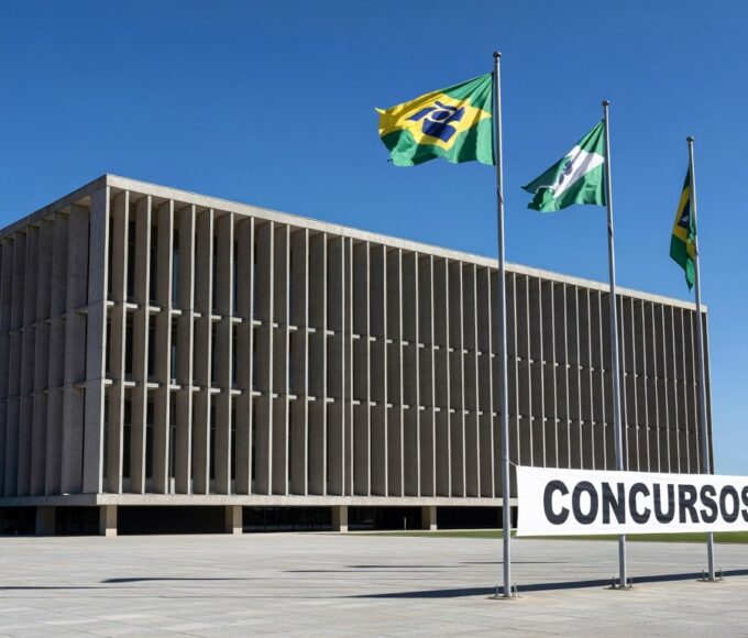 Edifício do governo do DF em Brasília, simbolizando prorrogação de concurso para auditores até 2028.