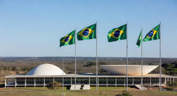 Edifício do Congresso Nacional em Brasília, representando recuo em projeto de jornada 6x1 para diálogo com sindicatos.