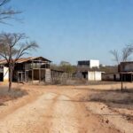 Área delimitada de 16 hectares para Polo de Cinema no DF, com estruturas de estúdios em Brasília.