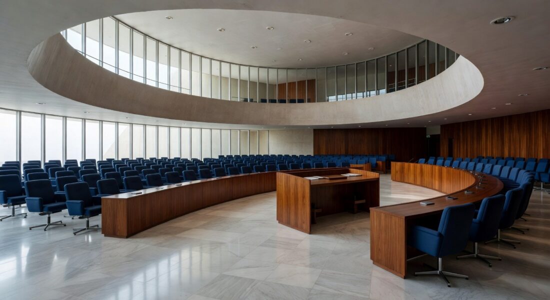 Fachada do edifício do IgesDF em Brasília, Distrito Federal
