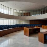 Fachada do edifício do IgesDF em Brasília, Distrito Federal