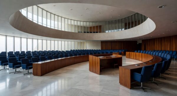 Fachada do edifício do IgesDF em Brasília, Distrito Federal