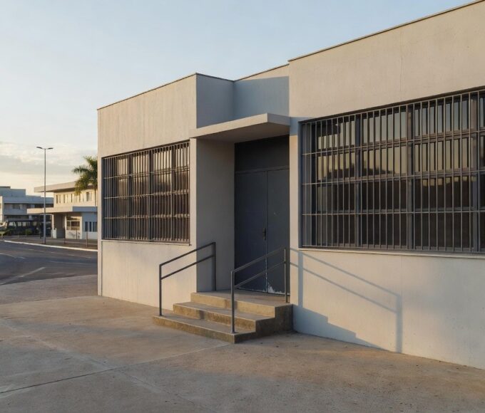 Fachada de delegacia da pessoa idosa no Distrito Federal