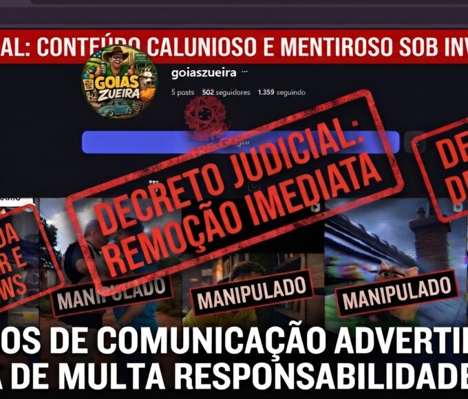 Justiça eleitoral manda Meta retirar FakeNews contra Cristóvão Tormin em Goiás