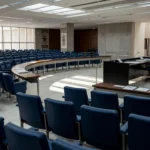 Plenário da Câmara Legislativa do DF representando candidatos MDB