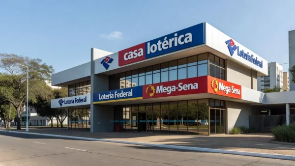 Lotéricas lotadas em Brasília para a Lotofácil da Independência
