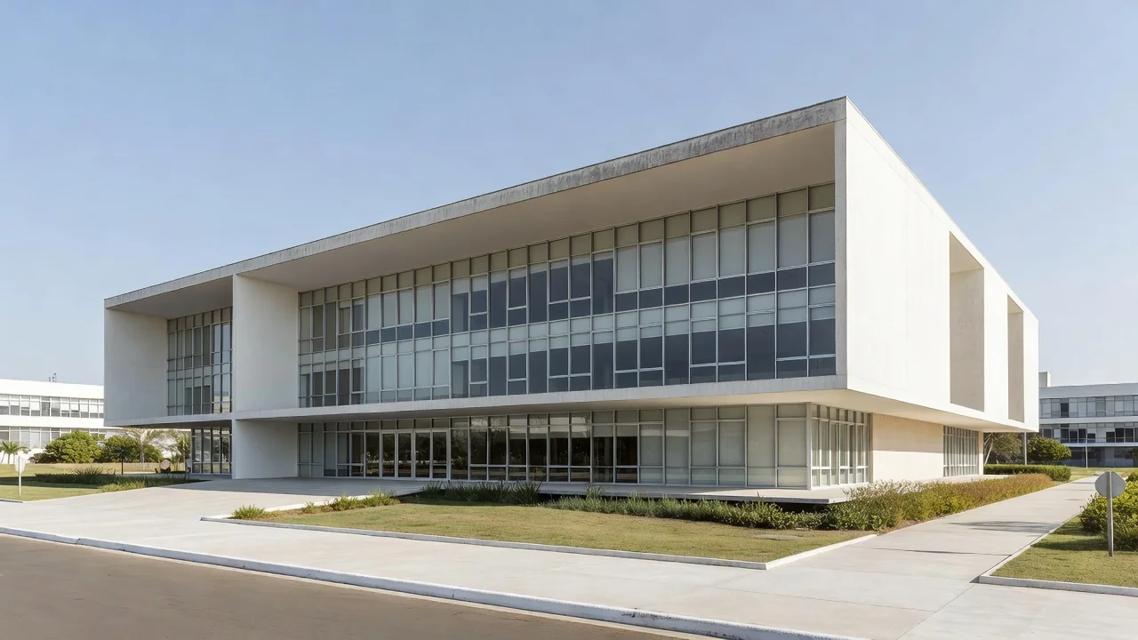 Fachada de escola no DF em matéria sobre devolução de taxa de matrícula