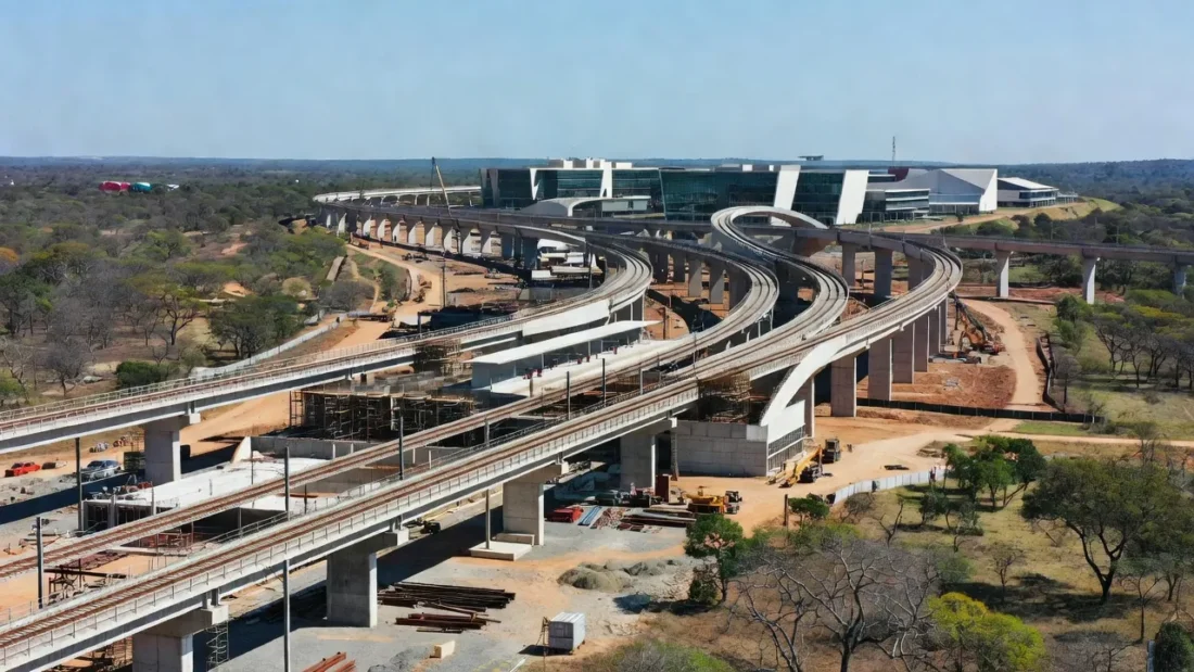 Expansão do metrô e linhas de VLT em construção em Brasília